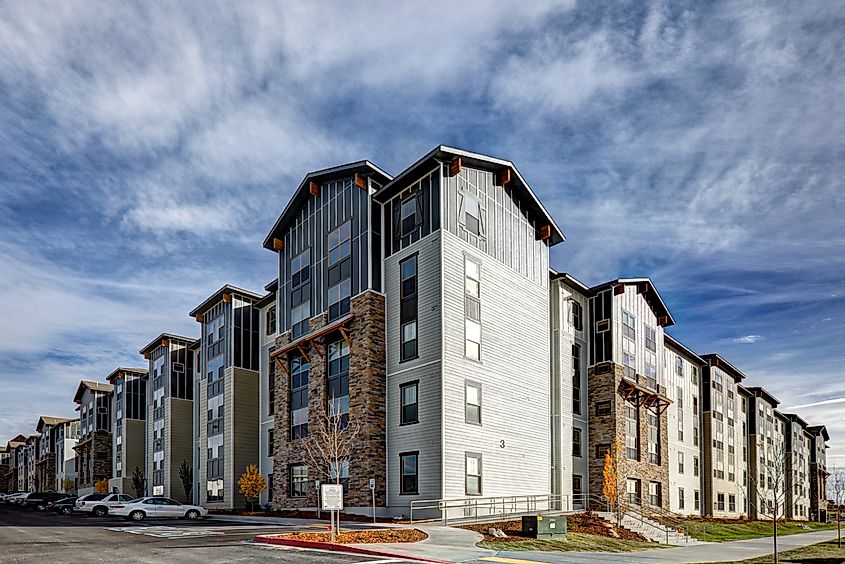 Buildings in Rexburg, Idaho