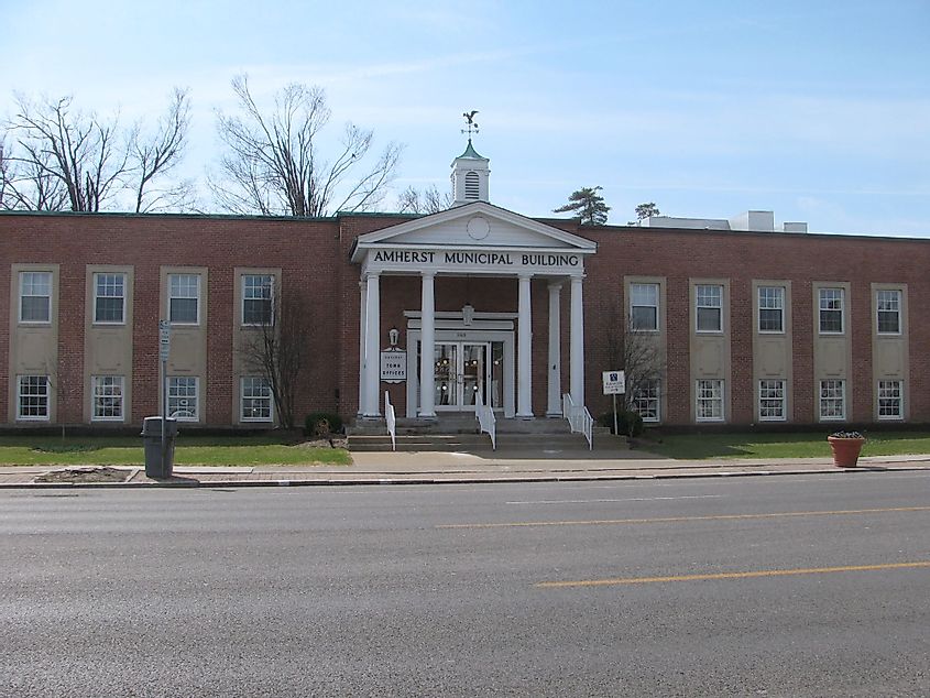 Amherst Municipal Building in Amherst Town, New York