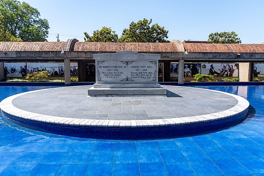 Martin Luther King Jr. National Historical Park in Atlanta, Georgia