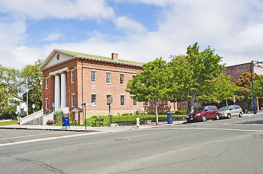 Benicia, California: This State Building California's Third Capitol building, located in the small community of Benicia