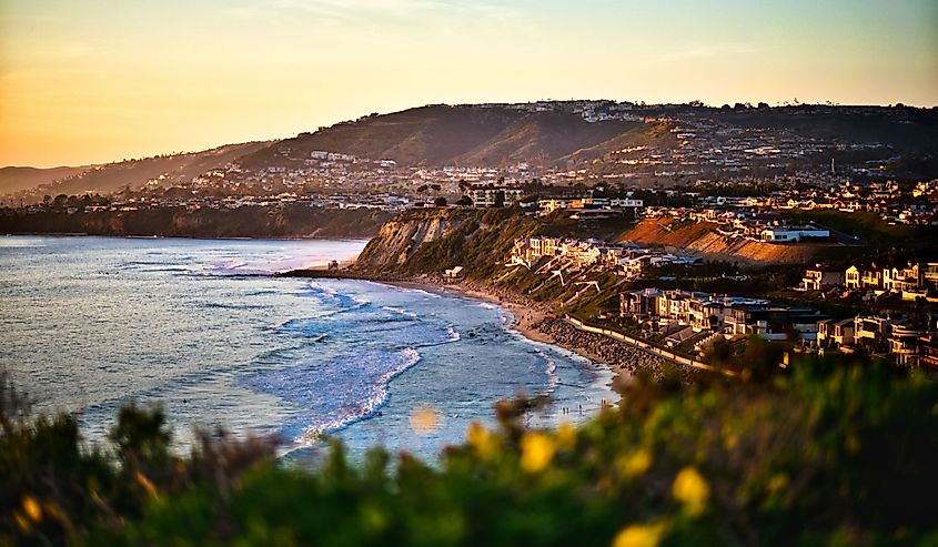 Dana Point California Sunset view