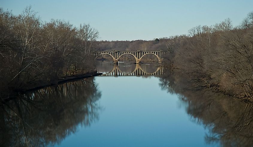Falmouth Bridge in Fredericksburg, VA