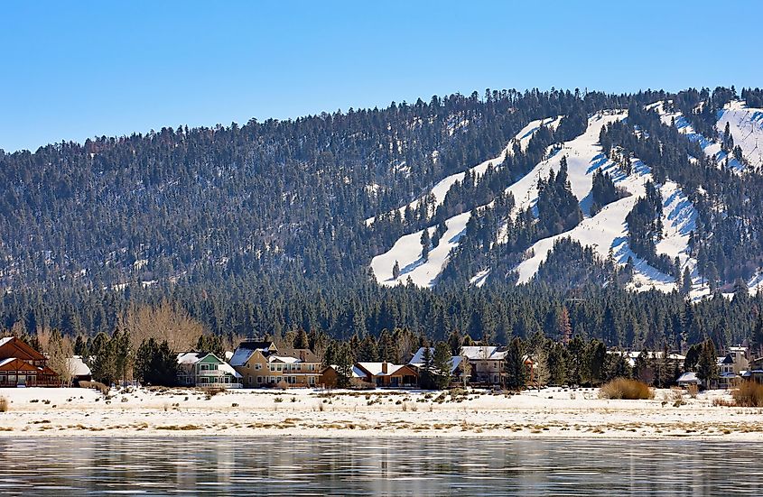 Snow Valley mountain resort in Running Springs, California