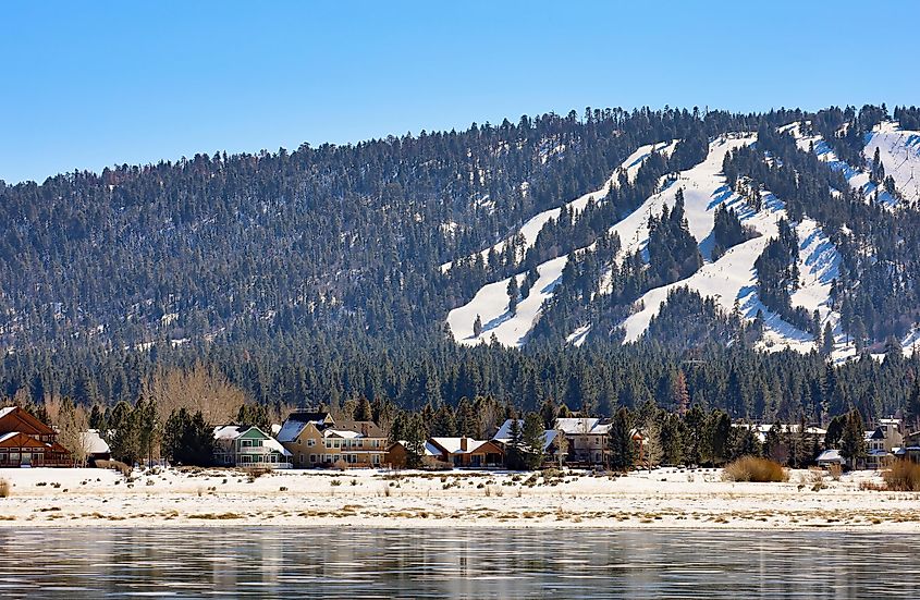 Snow Valley mountain resort in Running Springs, California