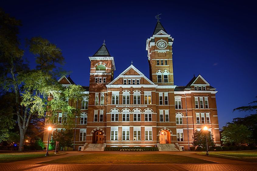 Samford Hall in Auburn, Alabama