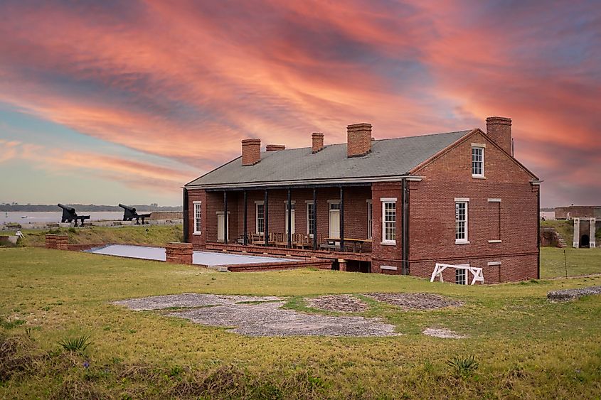 Fort Clinch at Fernandina Beach, Florida