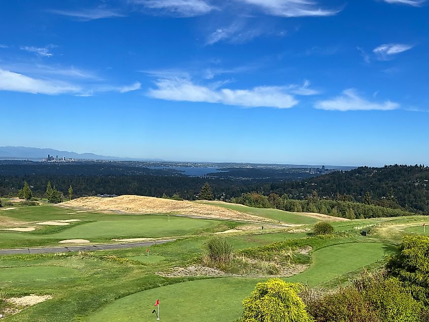 Newcastle Golf Course in Newcastle, Washington.