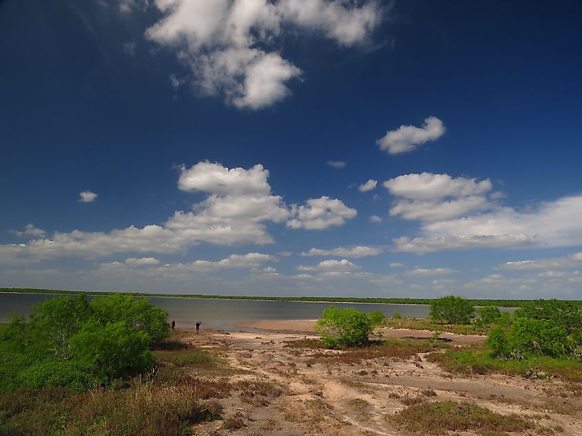 El Sal Del Rey inside the Lower Rio Grande Valley National Wildlife Refuge in South Texas.