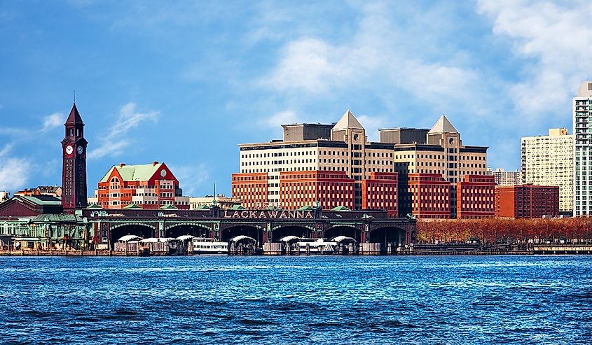 Hoboken, New Jersey waterfront.