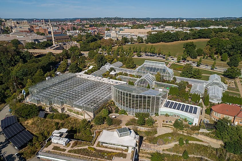 Phipps Conservatory and Botanical Gardens in Pittsburgh, Pennsylvania