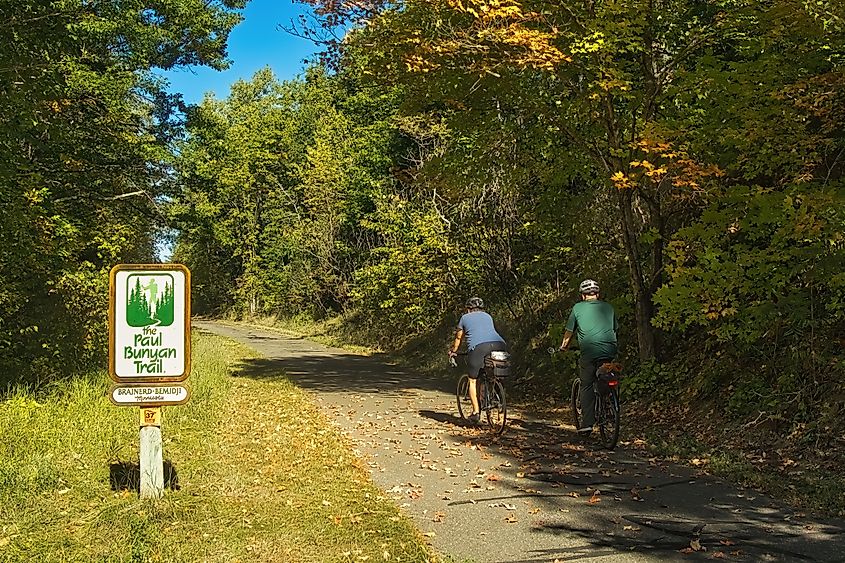 A beautiful fall day in Walker, Minnesota