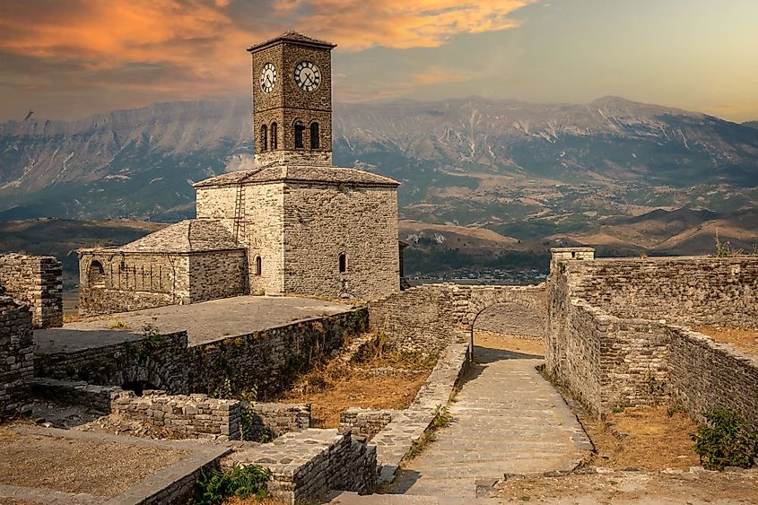 An old Ottoman fortress in Albania