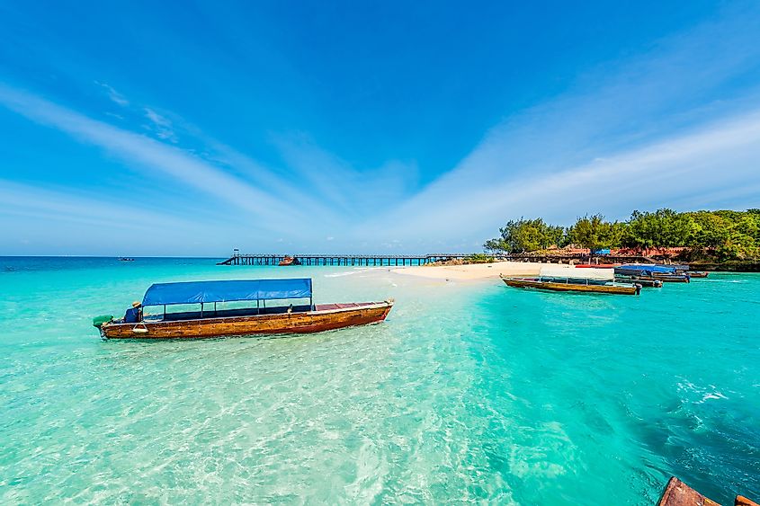A small fishing town within the Zanzibar Archipelago. 