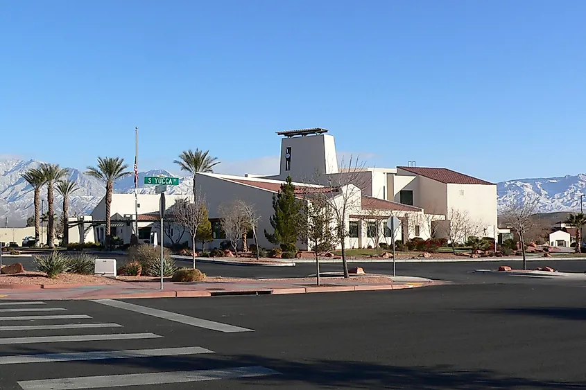 City Hall in Mesquite, Nevada