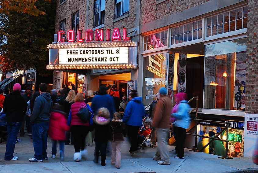 Colonial Theatre in Keene, New Hampshire.