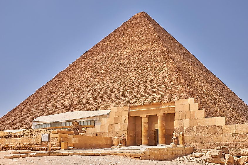 The Great Pyramid.