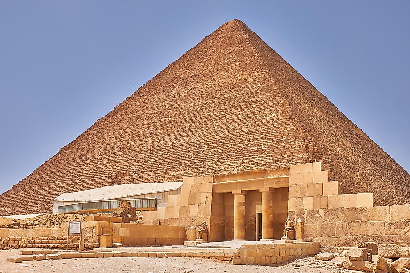 The Great Pyramid.