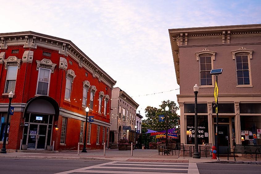 Historic District in Shelbyville, Kentucky