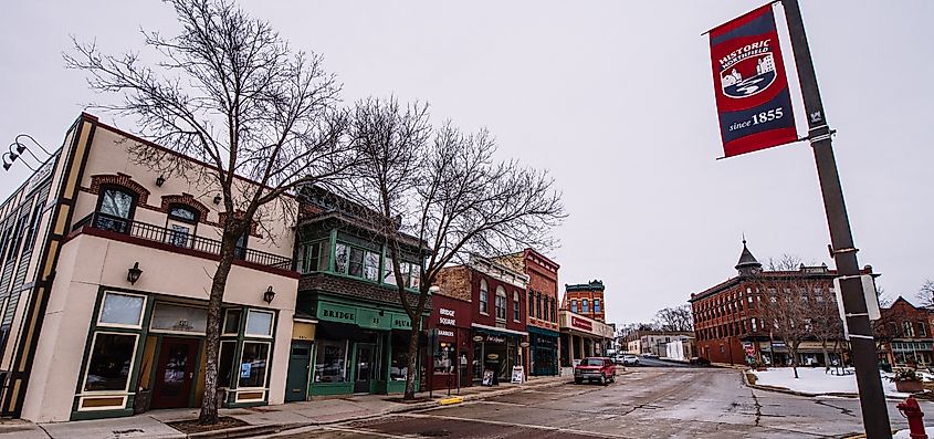 Downtown Northfield, Minnesota.