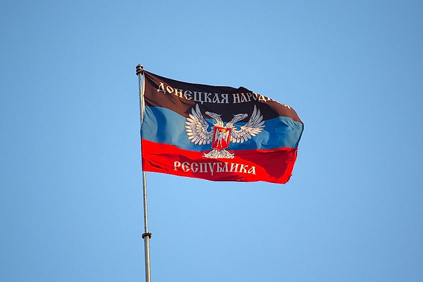 National Flag of the Donetsk People's Republic 