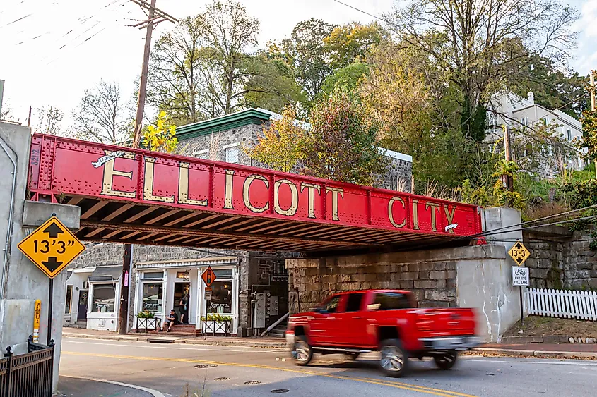 Ellicott City, Maryland.