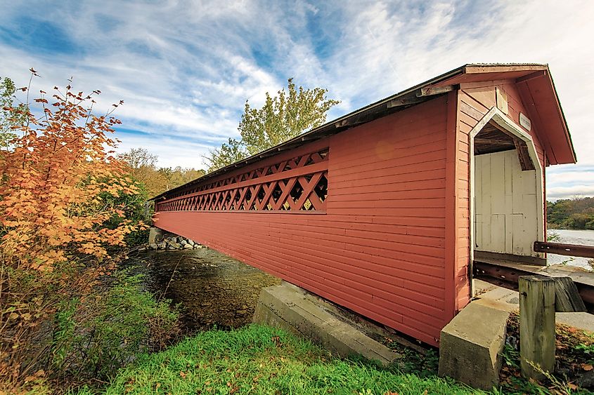 Henry Bridge in Bennington, Vermont.