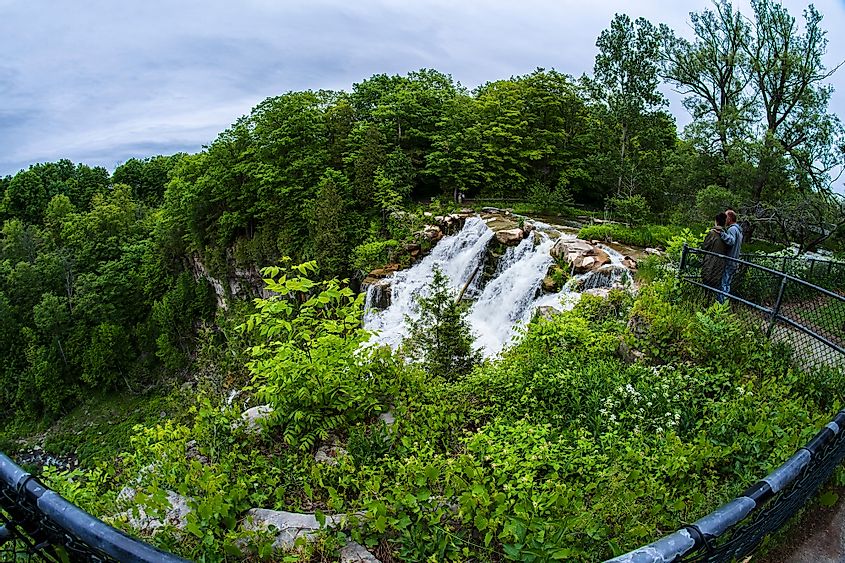 Chittenango Falls in Chittenango, New York.