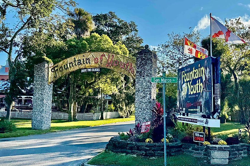 Fountain of Youth Archaeological Park St Augustine Image credit Bryan Dearsley