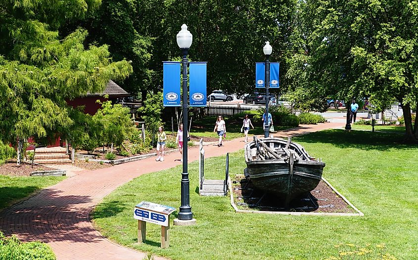 The Chesapeake Bay Maritime Museum in St Michael, Maryland