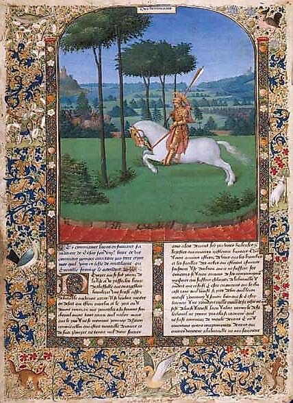 The Flight of Pompey after Pharsalus, by Jean Fouquet
