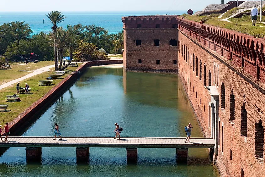 Fort Jefferson in the Dry Tortugas National Park, Florida