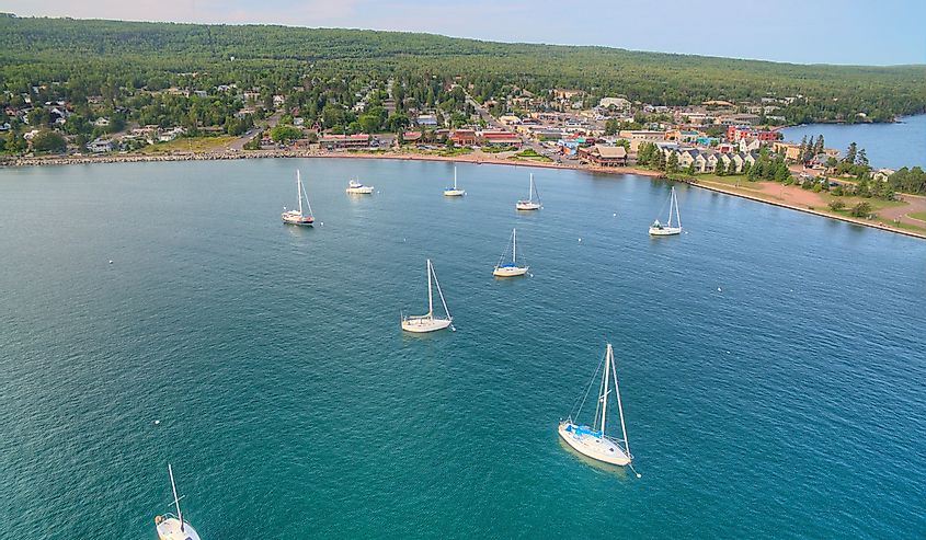 Grand Marais is a small Harbor City on the North Shore of Lake Superior in Minnesota