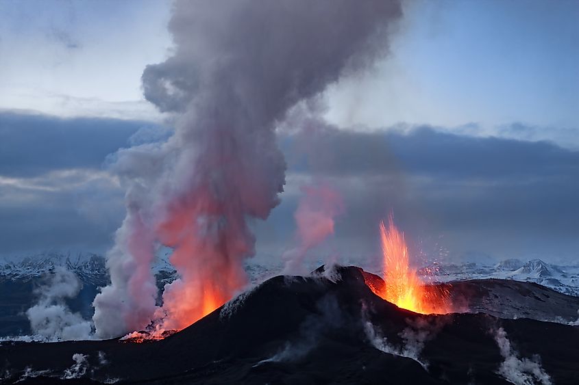 Iceland volcano