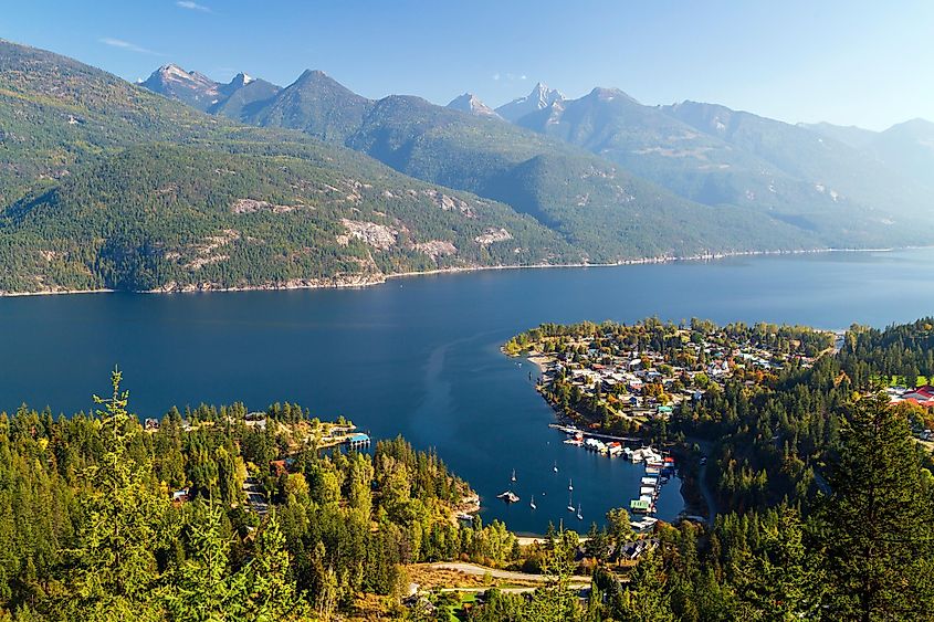 Kaslo on Kootenay Lake