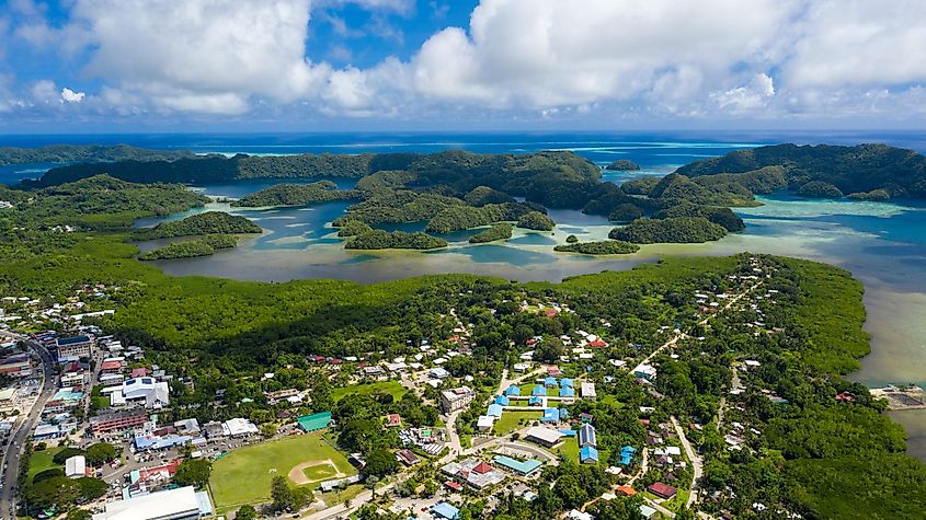 Koror Island, Micronesia.