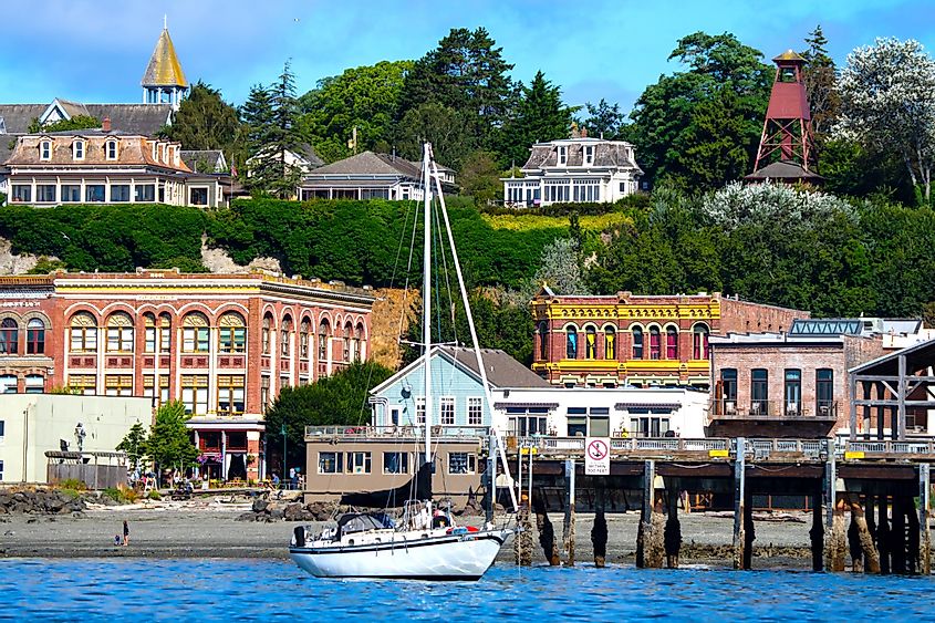 The historical city of Port Townsend, Washington.