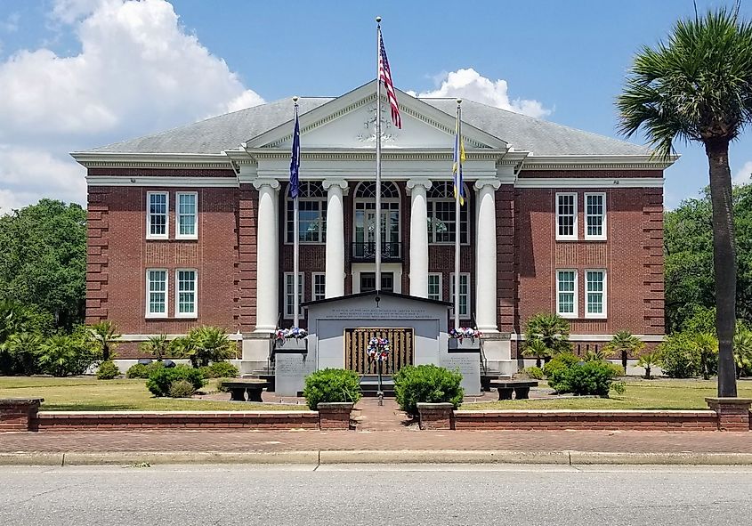 Jasper County Courthouse.