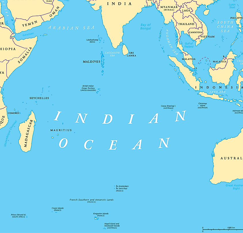 Indian Ocean island countries