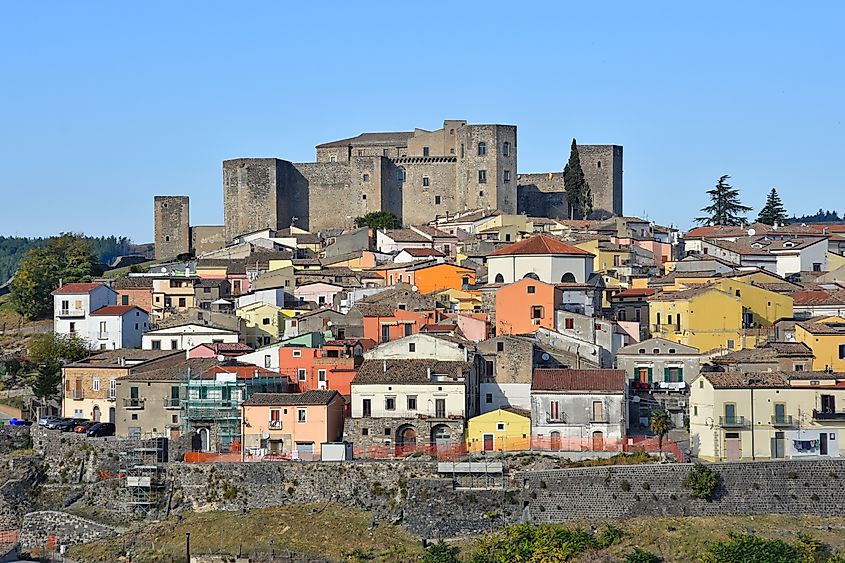 View of the town of Melfi, Basilicata region in Italy (Credit: Giambattista Lazazzera / Shutterstock)
