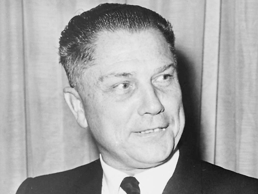  An image of James R.Hoffa taken by John Bottega