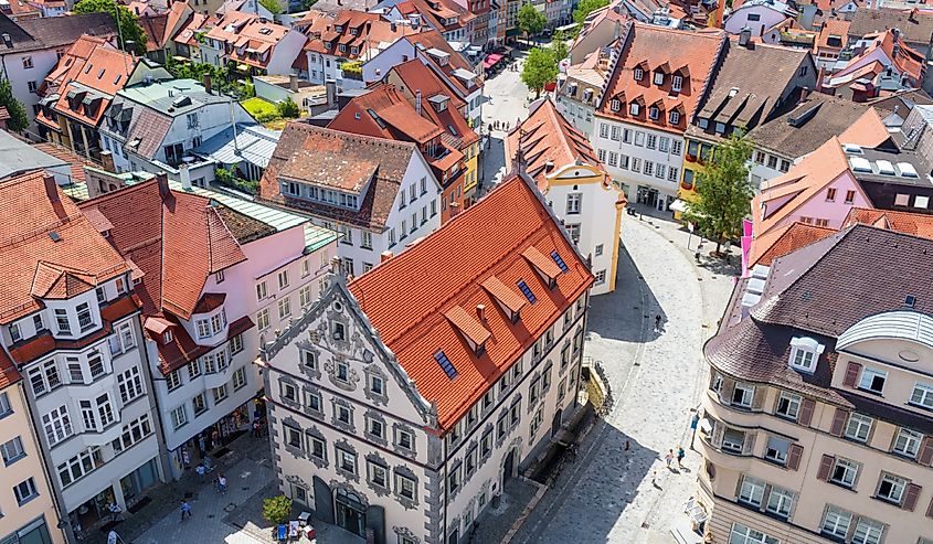 Ravensburg downtown, Baden-Wurttemberg, Germany, Europe