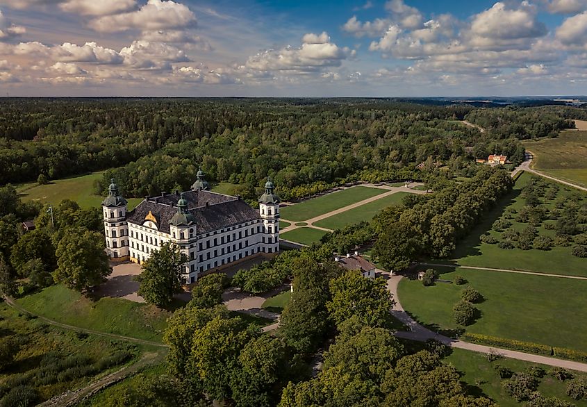 Skokloster castle, Håbo municipality, Sweden.