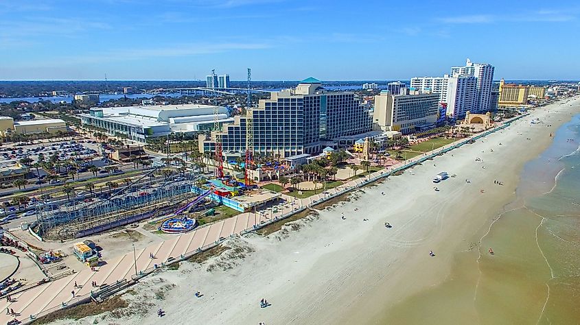 Aerial view of Fort Walton Beach, Florida