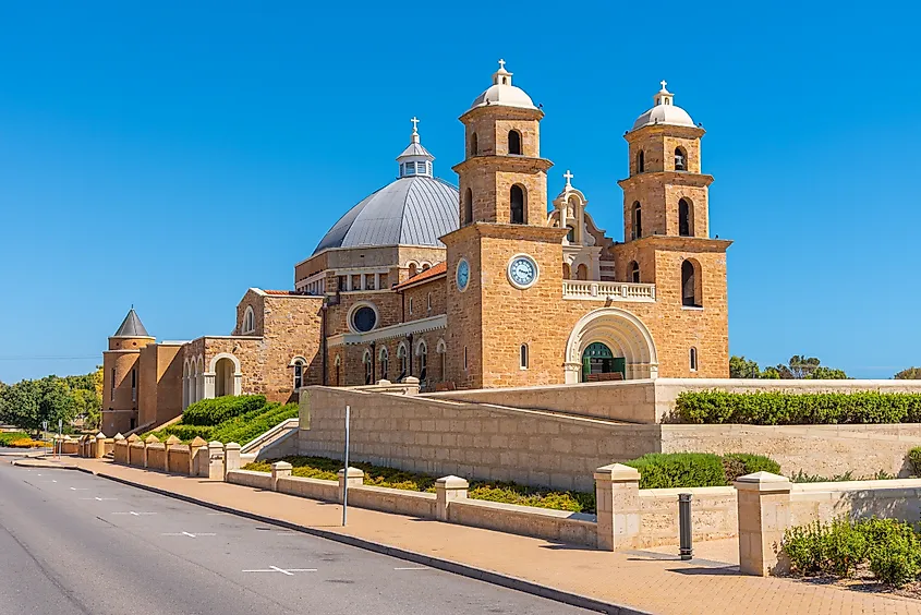 St. Francis Xavier Cathedral in Geraldton, Australia.