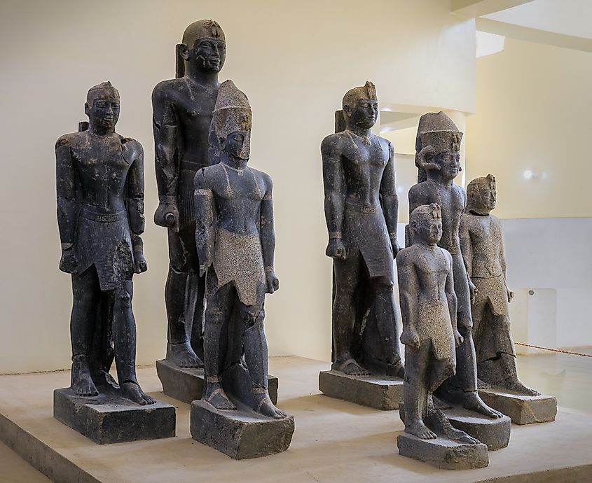 Nubian rulers from the Kingdom of Kush