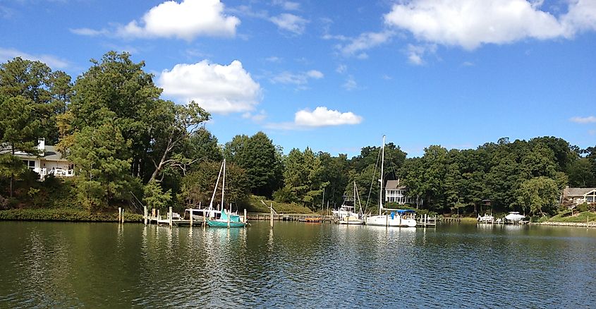 Carter's Creek off the Rappahannock River, Irvington, Virginia