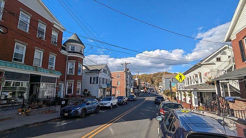 Main Street in High Bridge, New Jersey