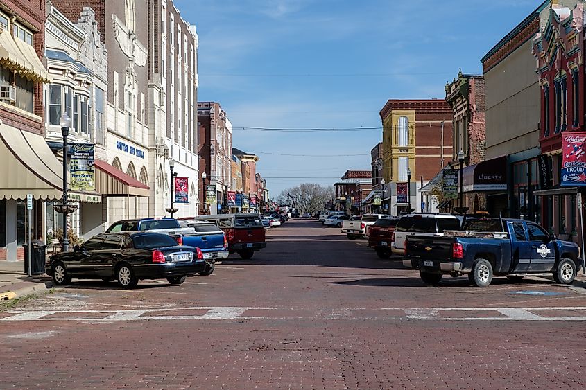 Downtown Fort Scott (2024). Paltron via Wikicommons