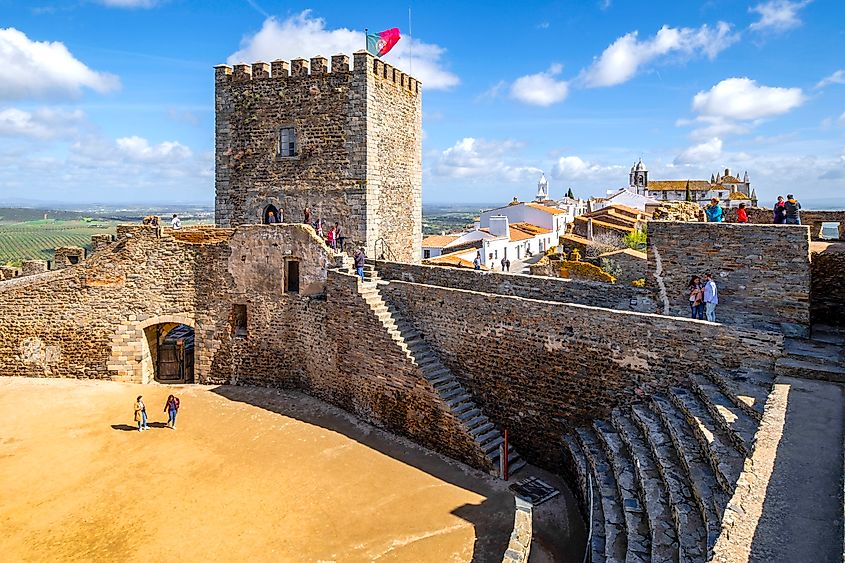 Castelo de Monsaraz in Monsaraz, Portugal