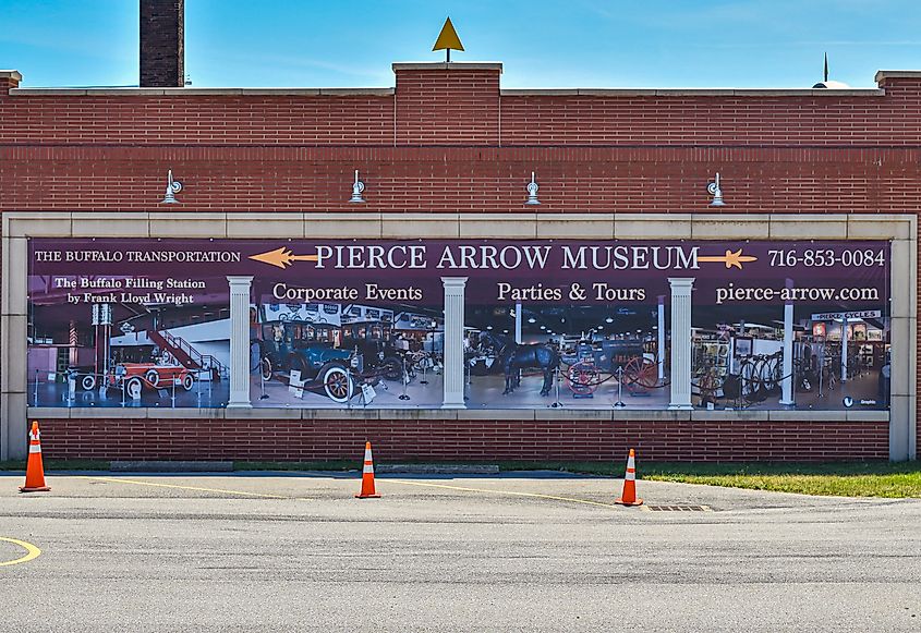 The Buffalo Transportation Pierce Arrow Museum.